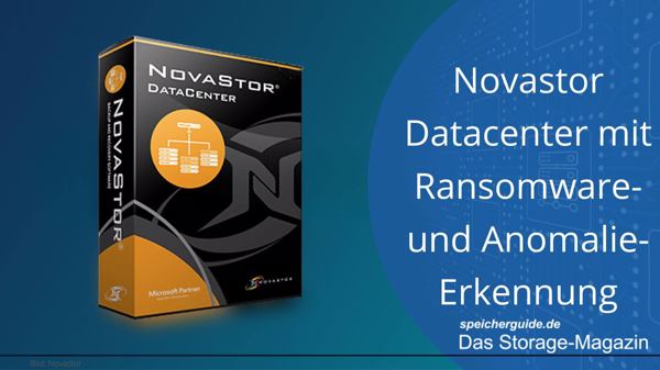 Update: Novastor Datacenter mit Ransomware- & Anomalie-Erkennung